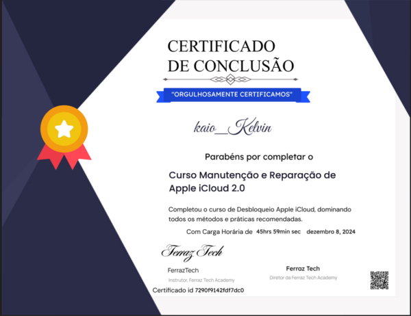 Curso Manutenção e Reparação de Apple iCloud 2.0 - Image 7